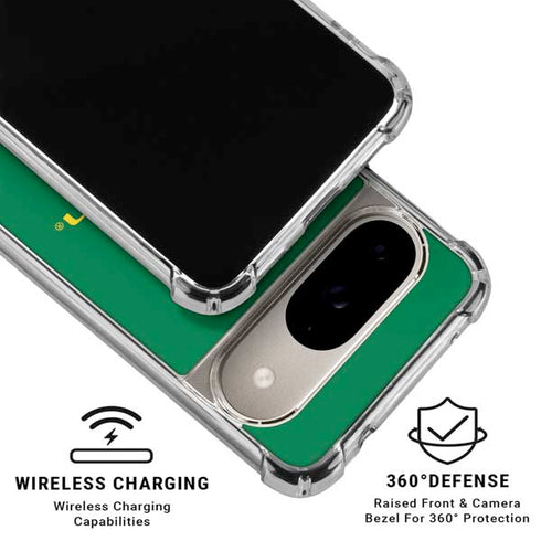 University of Oregon Yellow O with Text Google Pixel 10 Clear Case
